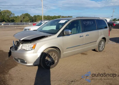 2013 Chrysler Town & Country Touring-L from USA, damaged, VIN 2C4RC1CG0DR510292